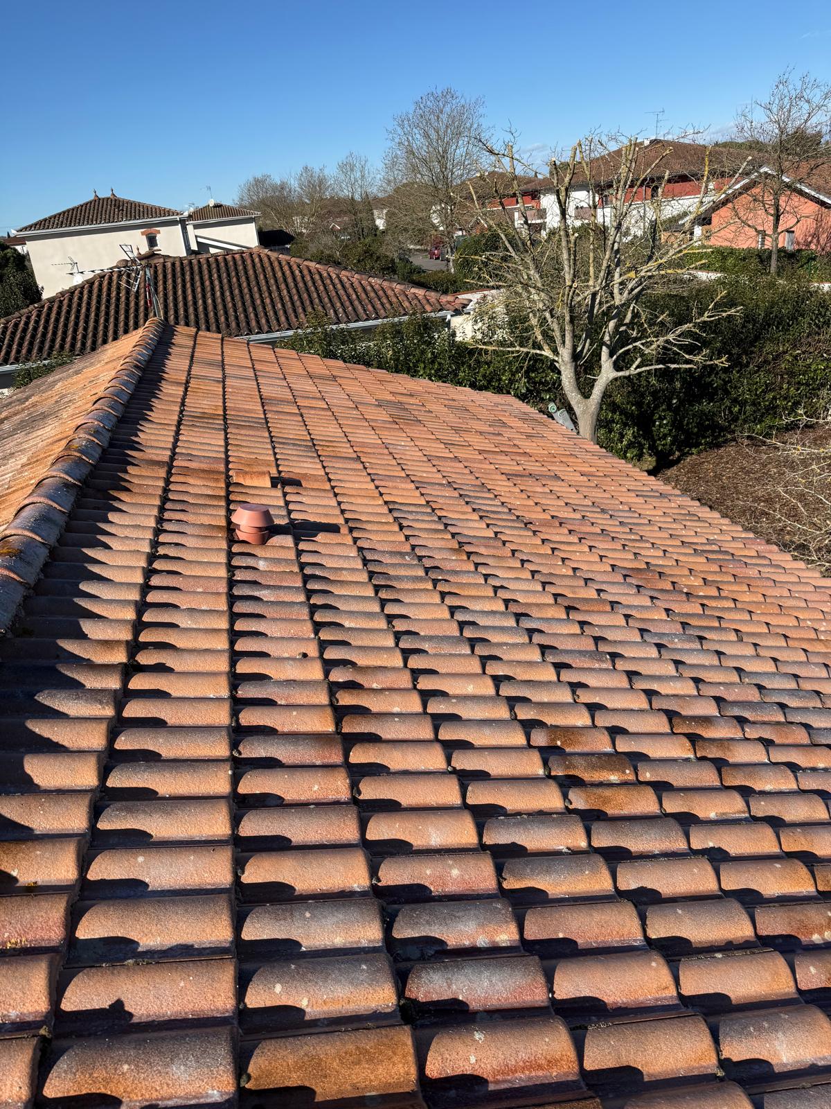 Toiture en tuiles rénovée à Muret en Haute-Garonne